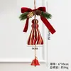 Decoraciones Navideñas Nuevas Transfronterizas, Cascabeles Navideños, Coronas, Decoraciones para Árbol de Navidad, Colgantes de Escena de Ambiente