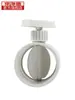 Válvula Reguladora de Volume de Ar Válvula Reguladora de Tubo de PVC Válvula Borboleta de Duto de Ar Válvula Reguladora de Ar Manual Válvula de Interruptor Redonda