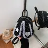 Transfronterizo 2026 Verano Nuevo Estilo Alto Mochila Coreana de Lunares Moderna, Ligera, Versátil, Gran Capacidad Bolso Escolar