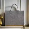 Bolsa tote de feltro com logo personalizado, bolsa de presente para armazenamento, sacola de compras, bolsa tote de mão/ombro de grande capacidade, feita sob medida