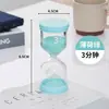 Ampulheta Criativa Macaron para Crianças e Estudantes, Gerenciamento de Tempo, 5/10/30 Minutos, Garrafa de Areia Movediça