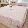 Ropa de Cama de Kapok de Alto Peso de Doble Capa de Hilo, Nuevos Tipos Primavera y Verano, Sábanas Individuales, Sábanas para Dormitorios Estudiantiles, Antideslizante