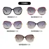 Gafas de sol de moda para mujer, nuevas de fábrica, bolso de pierna de alta gama, taladro, HD, polarizadas, protector solar, gafas de sol al por mayor