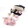 Zapatos de Cuero Estilo Coreano para Bebé Niña, Elegantes Zapatos de Una Sola Pieza con Flor de Rosa de Seda Sintética, Zapatos para Bebé y Niño Pequeño Ys-G28