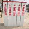 Sinalizador de aviso de cabo de energia em estaca de PVC Sinalizador de aviso em estaca de FRP Sinalizador de aviso de segurança enterrado Sinalizador de cruzamento Sinalizador de gás