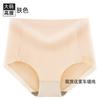 Ropa interior de mujer de talla grande con comercio exterior transfronterizo, bragas sexys de encaje para la cadera y el vientre, ropa interior de seda helada de cintura alta para mujer