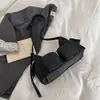 Bolsa Transversal Macia e Relaxada Estilo Novo Primavera 2026, Bolsa de Ombro Estilosa, Bolsa Tote de Grande Capacidade para Mulheres