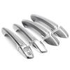 Juego de 8 piezas adecuado para Mercedes-Benz GLC GLE clase bce ML tirador de puerta tira decorativa pegatinas tirador exterior muñeca de puerta modificación interior