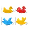 Caballo Mecedor Engrosado de un Solo Color de una Pieza para Interior de Plástico Caballo Mecedor para Niños Caballo Mecedor para Jardín de Niños Bebé Juguete Pequeño
