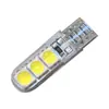 Bombilla LED de silicona resistente a altas temperaturas T10 para coche / Luz indicadora de posición / Luz de maletero W5W T10 5050 6SMD