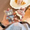 Adornos Colgantes de Peluche de Dibujos Animados Originales de Animalitos Pequeños, Colgantes Creativos de Muñecos Oso y Conejo de Estilo Bosque de Gama Alta para Bolsas