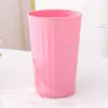 Vaso para Enjuague Bucal de Paja de Trigo, Antibacteriano, Resistente al Moho, Plástico Ecológico Rayado, Vaso para Cepillo de Dientes Doméstico, Vaso de Agua, Vaso para Dientes al por Mayor