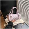 Bolsa Pequena Bordada com Pedras para Mulheres 2026 Nova de Verão Versátil Bolsa Transversal Fashion Exquisita Super Popular Bolsa de Mão Bolsa de Balde Redonda