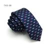 Corbata Pequeña Unisex Moda Casual Floral Puntos Rayas Cuadros Cuello Corbata Estilo Coreano Edición Delgada Estrecha 5cm