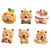 Urso de banho fofo de desenho animado urso infantil feito à mão diy acessórios de cola de creme resina adesivo de geladeira pacote de material para grampo de cabelo