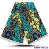 Estilo transfronterizo de comercio exterior tela batik de doble cara falda colorida para mujer tela estampada étnica en stock al por mayor
