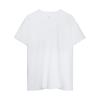 Camiseta de Algodón Peinado Puro de 300g con Cuello Redondo y Mangas Cortas para Hombre Uniforme de Equipo Camisa Cultural con Logo Impreso Camisa Cultural de Campus al por Mayor