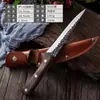 Cuchillo de deshuesar ala de pollo forjado al por mayor cuchillo de corte de cerdo forjado a mano cuchillo especial de deshuesar cuchillo de corte de carne cuchillo de venta de carne