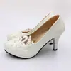 Gato Estrella Comercio Exterior Talla Grande Planos Zapatos de Boda Tacones Altos Vestido de Novia Blanco Zapatos de Dama de Honor Mujer Fabricante Suministro