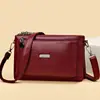 Bolsa Nueva Simple para Madres de Mediana Edad y Mayores al por Mayor Bolso de Mano Retro a la Moda Bolso Pequeño Cuadrado de Hombro Único Cruzado para el Trabajo de Moda