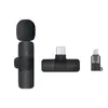 Microfone de Lapela Sem Fio Transfronteiriço K1K9 Transmissão Ao Vivo Redução de Ruído Gravação de Vídeo Microfone Mini Modelo Popular ao Ar Livre Universal