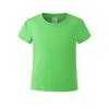 Os fabricantes fornecem camiseta de algodão penteado de 12 cores, camiseta infantil, camiseta publicitária de 200g, logotipo impresso para jardim de infância