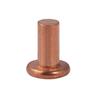 Remache sólido de cobre Wobite GB867-86 remache de cobre rojo sólido remache de cobre de cabeza plana M2-M8