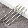 Cabezal pulidor de uñas de diamante frontal estilo ruso, herramientas pequeñas de exfoliación para uñas de bolsillo, traje a juego para máquina de uñas