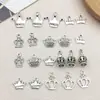 Accesorios para Joyería DIY Aleación de Zinc Retro Colgante de Corona Pequeña Pendientes Hechos a Mano Colgantes para Collares Venta Directa del Fabricante al Por Mayor