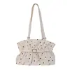 Bolso de Mano Simple Plegado con Estrellas Estilo Coreano para Mujer 2026 Nueva Moda Bolso de Hombro Elegante y Moderno Bolso Tote