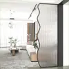 Tela Divisória de Vidro Sala de Estar Hall de Entrada Entrada Pia Banheiro Parede de Meia Altura Vaso Sanitário Separação Seco e Úmido Feito Sob Medida