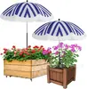 Parasol Popular para Plantas de Amazon Modelo Mejorado Parasol Ajustable para Exteriores Jardín Macetas
