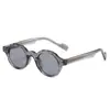 2025 Transfronterizos Retro Redondo Ácido Propiónico Pin Borde Rugoso Moda Gafas de Sol Hombres y Mujeres Tendencia Calle Estiloso Gafas de Sol
