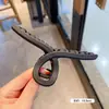 Grampo de Tubarão Quadrado Elegante Retro Coreano Grampo de Cabelo Elegante Acessórios de Cabelo de Celebridade da Internet Francesa Maillard Adorno de Cabeça