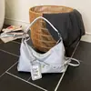 Bolso de Hombro Estilo Verano 2026 para Mujer, Bolso de Mujer Estilo Motocicleta Retro Europeo y Americano, Bolso de Gran Capacidad para el Hombro para Viajes Diarios