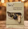 Cartão de Aniversário Engraçado para Cachorro