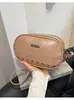 2025 Nova Tendência Leve Cor Sólida Estilosa Portátil Alça Larga de Ombro Bolsa de Ombro Único Bolsa Transversal Simples Versátil Bolsa para o Dia a Dia