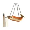 Comedero para pájaros para balcones exteriores, patio exterior colgante, comedero impermeable, comedero de polipropileno para gorriones salvajes