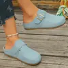 Meias-chinelos Birkenstock confortáveis e casuais, meias-chinelos slip-on da moda com sola macia Birkenstock, novo estilo retrô para mulheres, versátil 2026