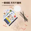 Taza de Café Desechable Bebida Casera Bebida Caliente y Fría Taza de Plástico PET Empaquetada para Llevar Taza DIY de Té con Leche con Tapa