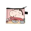 Nuevo Monedero de Dibujos Animados Crayon Shin-Chan para Estudiantes Hombres y Mujeres Bolsa de Almacenamiento de Poliéster Bolsa de Almacenamiento Personalizada de Moda Venta al por Mayor Caliente