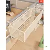 Estante de Almacenamiento para Escritorio, Estante Colgante Ajustable de Gran Capacidad para Estación de Trabajo, Cesta con Gancho Colgante para Mesita de Noche