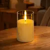 Luces de vela simuladas transfronterizas, luces de vela electrónicas LED universales, luces de vela de plástico simples, luces para ambiente festivo y de fiesta