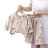 Conjunto de Primavera para Niña, Manga Larga Primavera-Otoño 2026 Nuevo Conjunto de Dos Piezas con Cremallera para Niños, Elegante Traje de Primavera-Otoño para Bebé