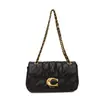 Producto estrella de transmisión en vivo transfronteriza: bolso de hombro y bandolera acolchado versátil de alta calidad, popular bolso pequeño con cadena estilo Chanel