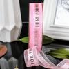 Fita de Tule com Borda de Cetim Fita para Bolo Fita de Presente Fita de Flor para Casamento Fita com Letra em Inglês Impressa Fita de Serpentina