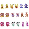 Celebridade da Internet Resina Desenho Animado Acessórios para Unhas Fofo Estéreo Pikachu Tigrão Acessórios de Unha Usáveis Acessórios de Unha