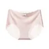 Pantaletas de Gasa Antibacteriana tipo Nube Fresca de 10A con Entrepierna Extendida, Algodón Puro de Cintura Media de Secado Rápido, Transpirables que se Ajustan a la Cadera, Ropa Interior para Mujer