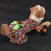 20.24 millones Festival Sagrado nuevo perro mascota ropa de perro cabeza de calavera murciélago gota de sangre falda fábrica transfronteriza directa generación