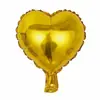 Globos de Papel de Aluminio de 10 Pulgadas en Forma de Corazón y Cinco Estrellas Suministros para Fiesta de Cumpleaños Boda Decoraciones Inflables Oro Rosa Navidad